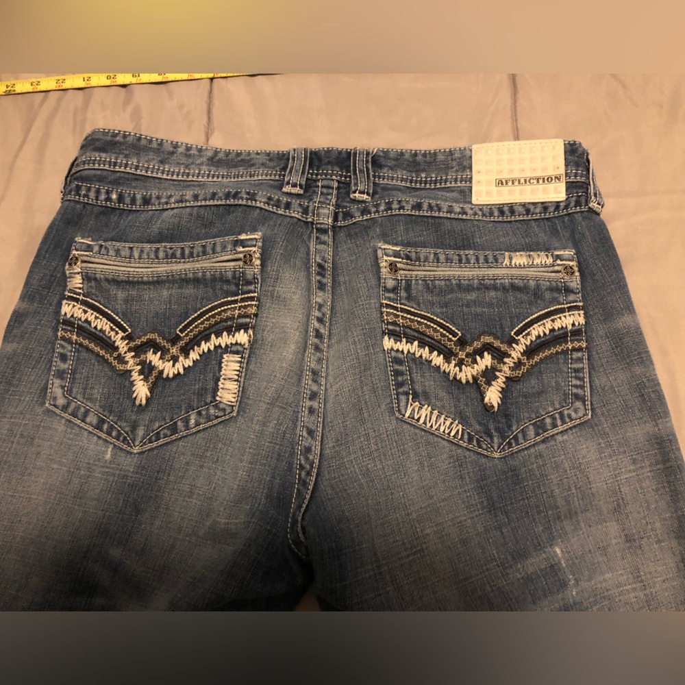Affliction Blake jeans 36x32